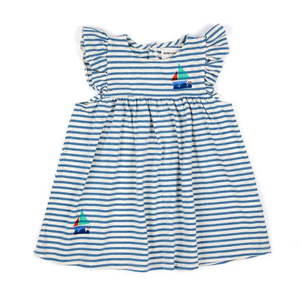 Bobo Choses kjole, Blue Stripes - Blue