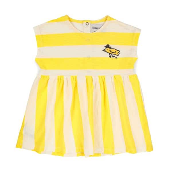 Bobo Choses kjole, Yellow Stripes - Yellow