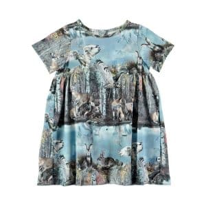 Molo Calypso Kjole 4w18e105 By The Forest Lake 4167, 74, Størrelse: 74, Farve: By The Forest Lake 4167, Dame