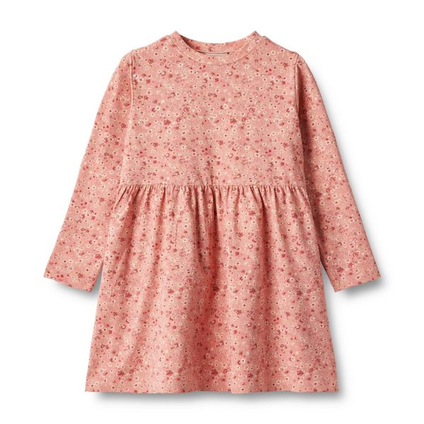 Sessa jersey kjole - rosette flowers - 110