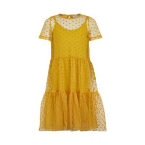 THE NEW - Uma Twist Dress Kjole - Yellow - 9/10 år