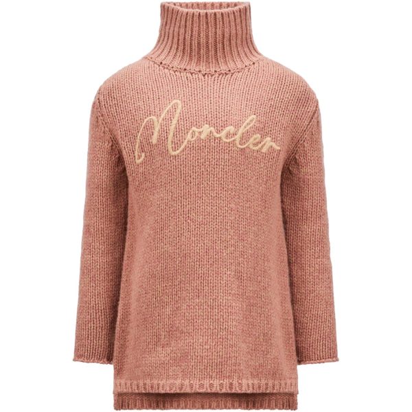 Moncler Light Pink Kjole - Str. 12 år