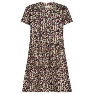 THE NEW - Trinity S/S Dress Kjole - Leopard - 3/4 år